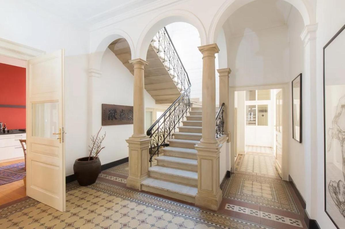 Ferienwohnung Mannheim Zentrum Stadthaus Zimmer 5 Exterior foto