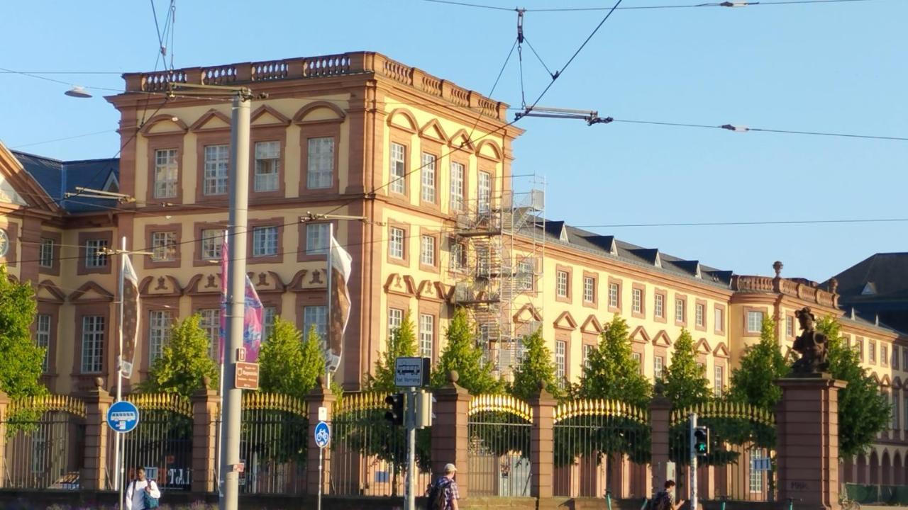 Ferienwohnung Mannheim Zentrum Stadthaus Zimmer 5 Exterior foto